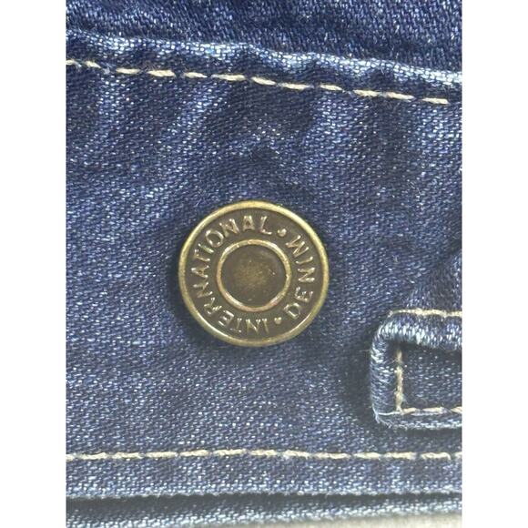 Vintage International Denim Jim Beam Trucker Jacket ID Wear Men's Large 4 Pocket - Picture 11 of 11